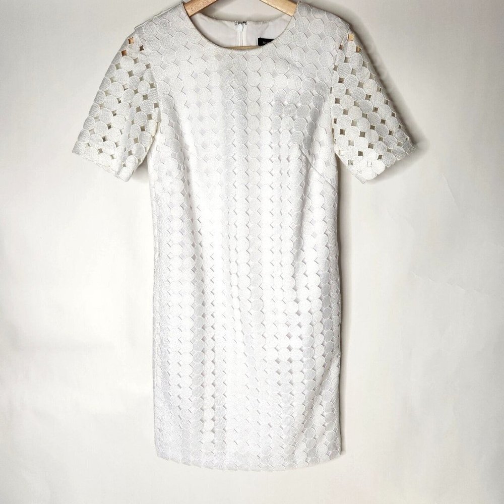 Banana Republic Women's Size 2 White Circle Dress New
